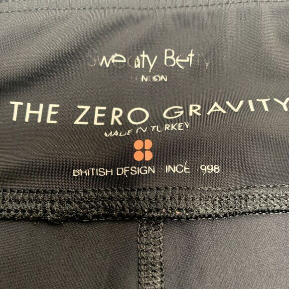 Sweaty Betty The Zero Gravity Leggings Women's Medium Black Orange Size Medium - Picture 14 of 16
